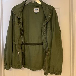 Old Navy Olive Green Anorak - XL